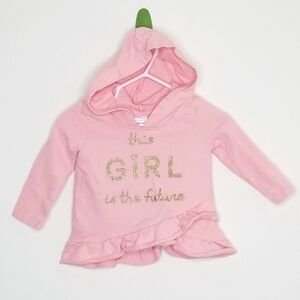 Carter's This Girl is the Future Hoodie 9m